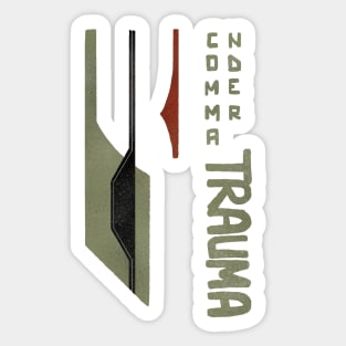 Commander Trauma v2 Sticker